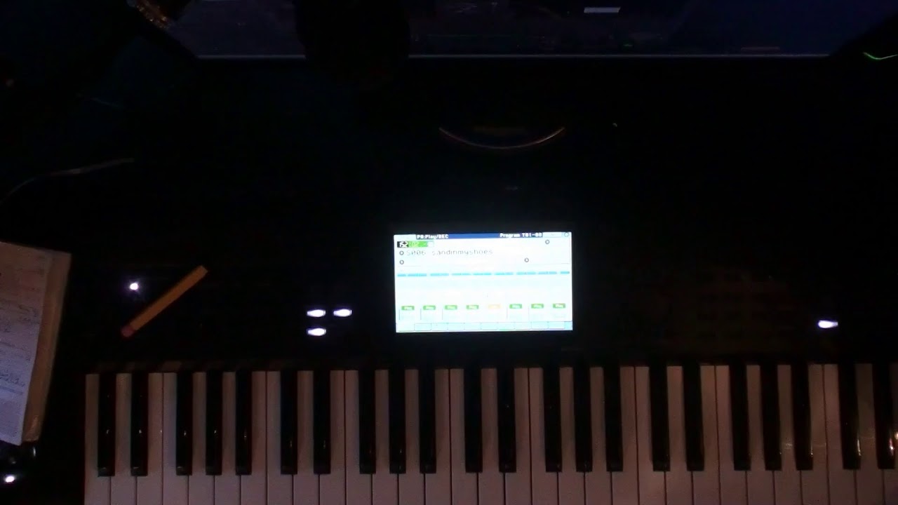 Dido - Sand In My Shoes programmed on the Korg Krome