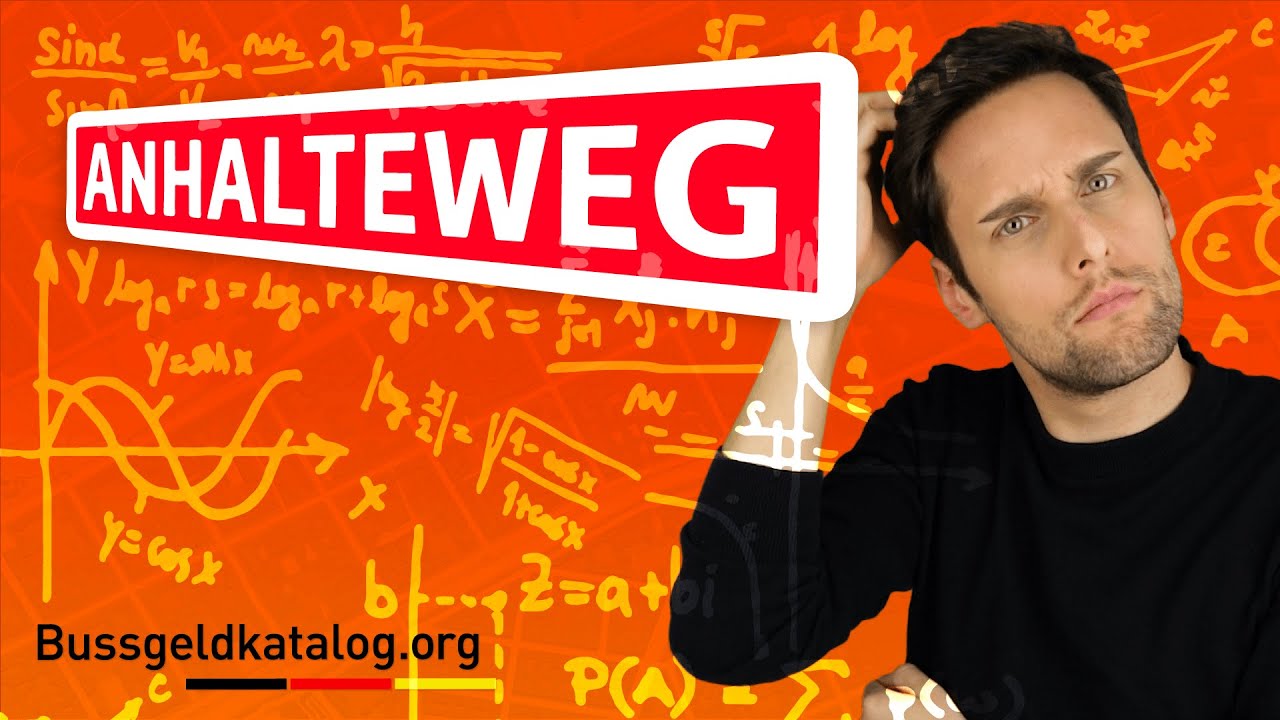 Anhalteweg berechnen: 💨❗Deshalb ist das so wichtig!