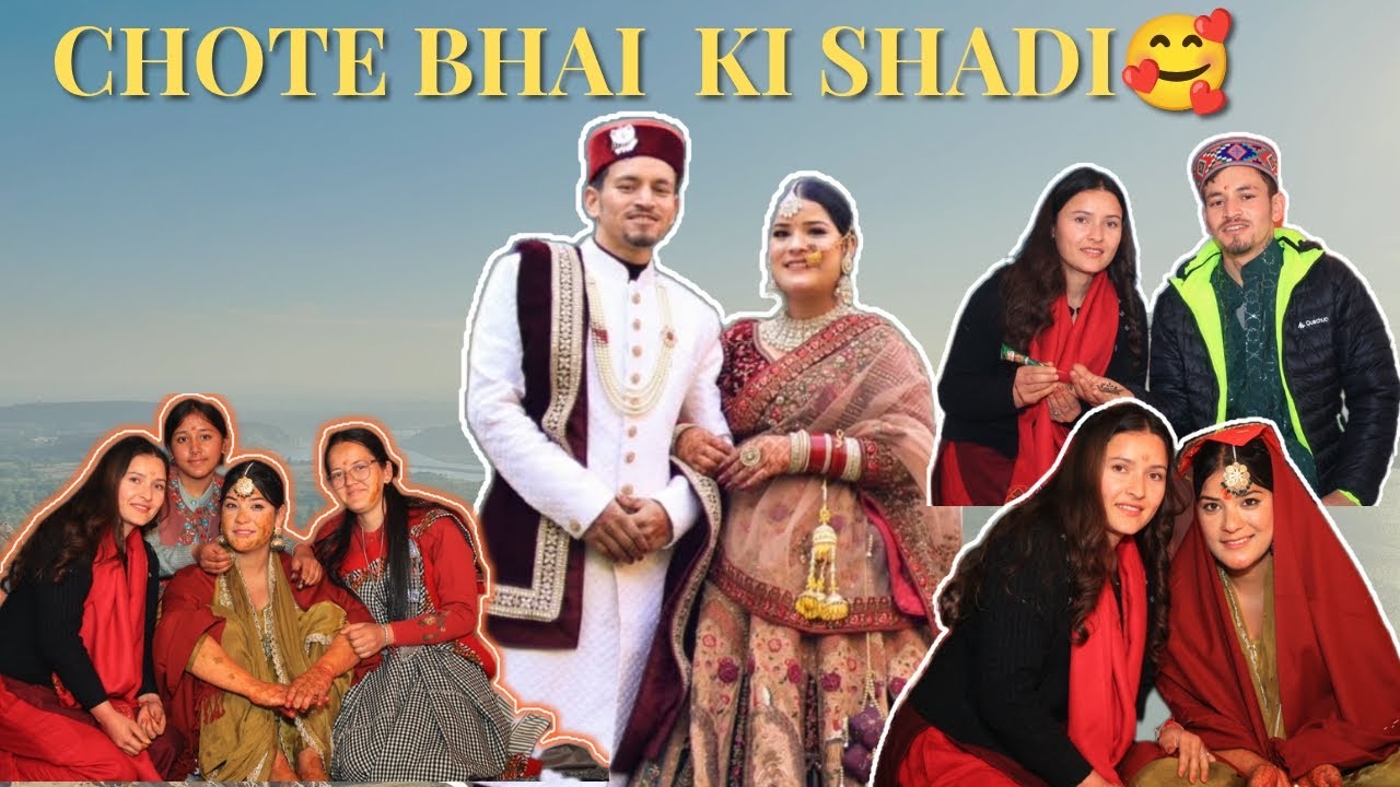 दुल्हन को भगा लाया छोटा भाई और आज finally शादी हो गई🥰@anjanathakur9745 #himachalpradesh #love 