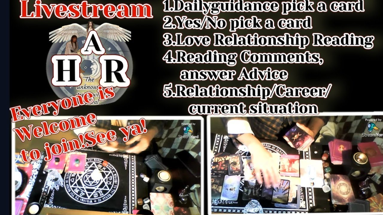 Happy Angel Reading Live Stream: Join and gain new friends  #happyangelreadings #livetarot  