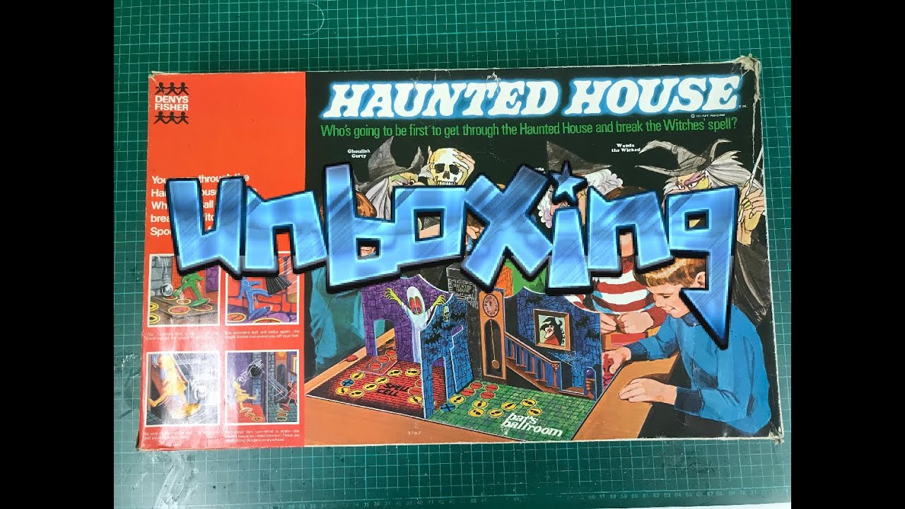 Unboxing Haunted House - Denys Fisher 1971 Original