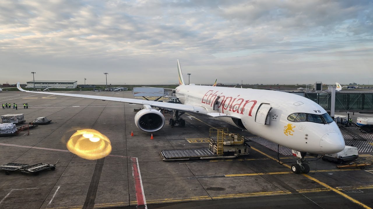 Ethiopian Airlines A350-900 Addis Ababa Ethiopia To Cape Town South Africa 