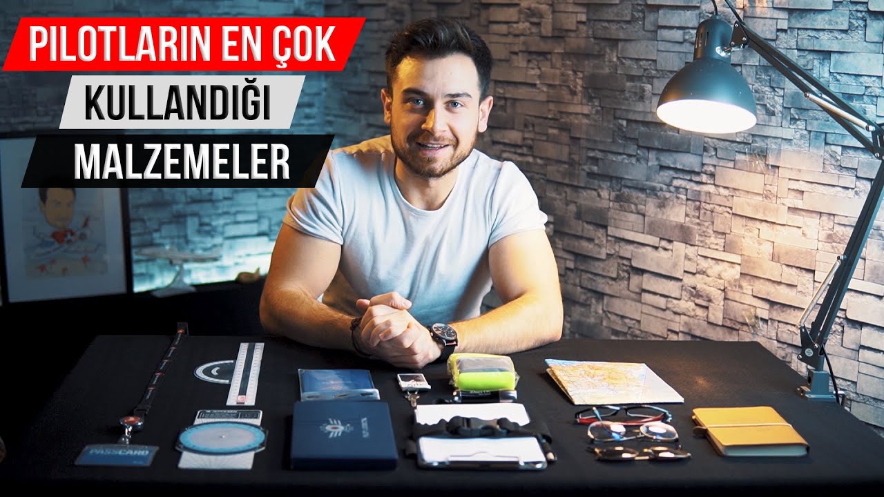 Pilotlar eğitimde en çok ne kullanır ? | öğrenci pilot çantası !!!