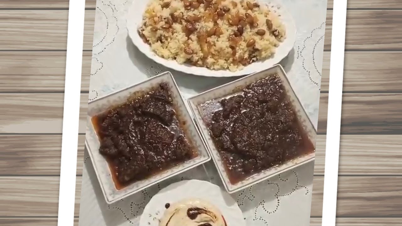 كباب حله مع رز بالمكسرات احلي وجبه للغدا 🍛