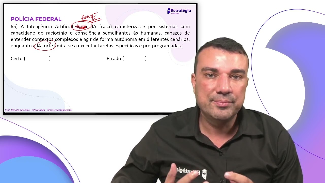 Simulado de AGENTE, ESCRIVÃO E PAPILOSCOPISTA da Polícia Federal de 21 de junho