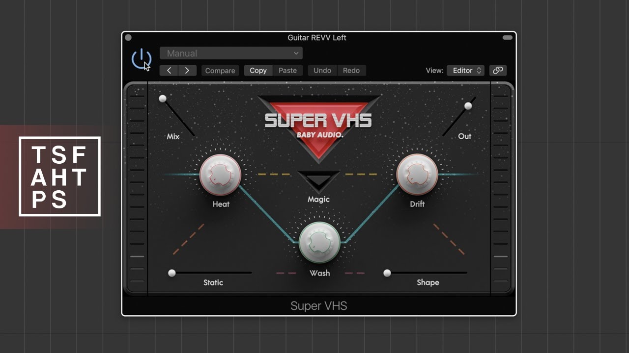 Baby Audio Super VHS - LoFi/Tape Saturation/Bit Crusher/Reverb Plugin on Guitar - First Impressions