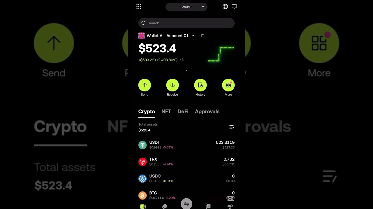 OKX 520 USDT Free OKX Wallet AirDrop #usdt #okx #airdrop