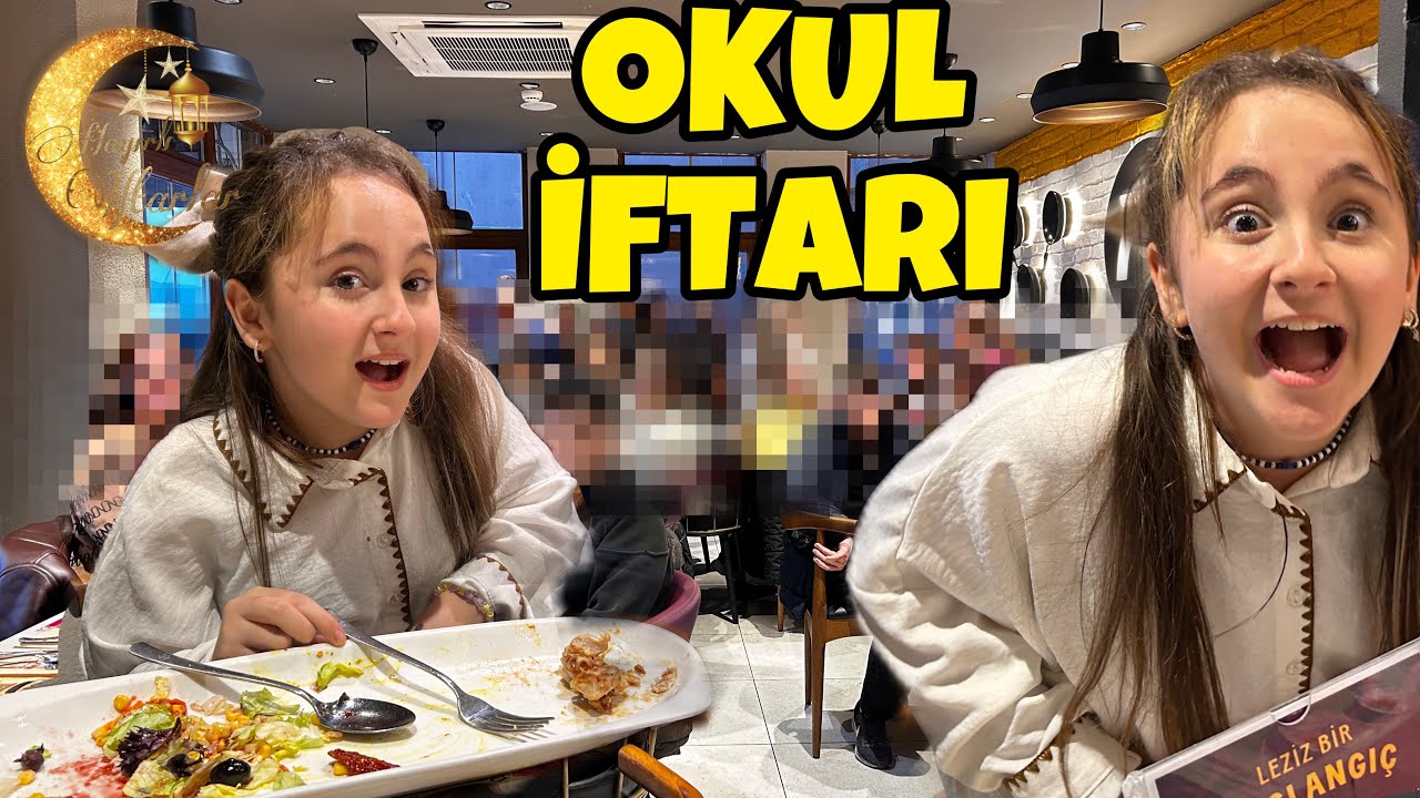 ASLI YAREN ‘İN İLK OKUL İFTAR VLOG ❗️İFTAR YEMEĞİNE BENİMLE HAZIRLAN !!