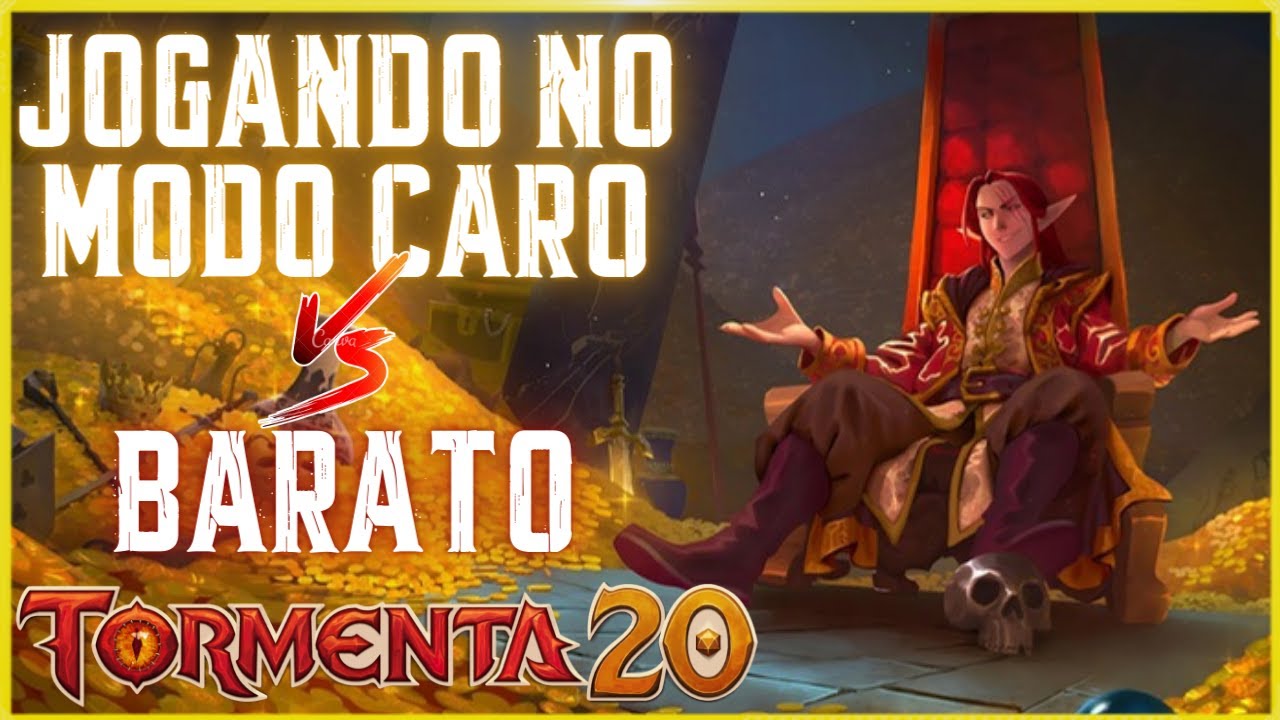 Jogar Tormenta 20 &eacute; caro? Testei do jeito barato e do jeito caro!