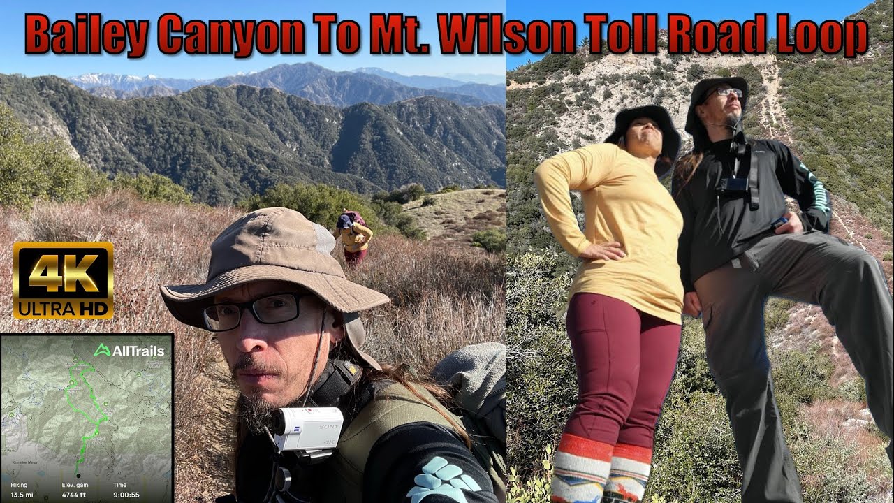 Bailey Canyon To Mt Wilson Toll Road Loop