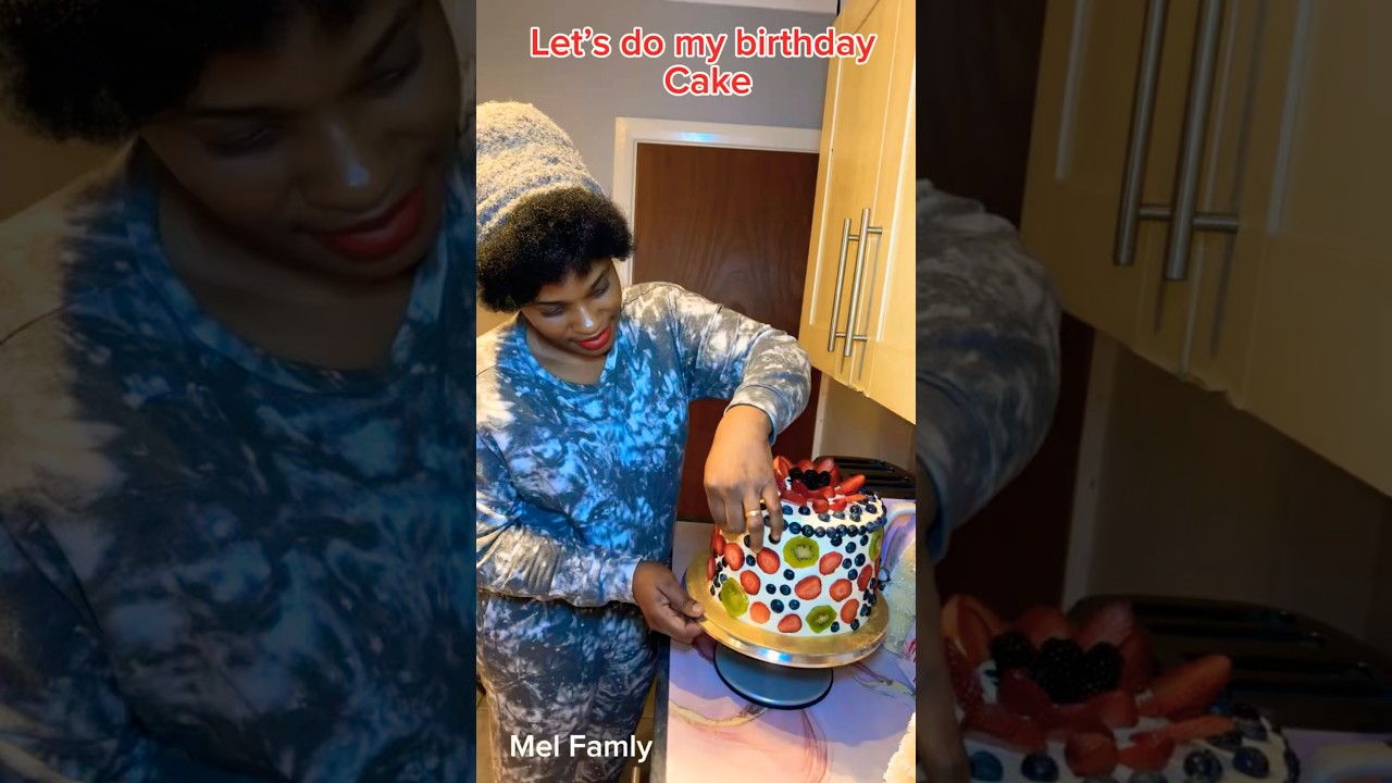 Let&rsquo;s do my birthday cake #foryou #pourtoi #birthday #dessertrapide #fruitycake