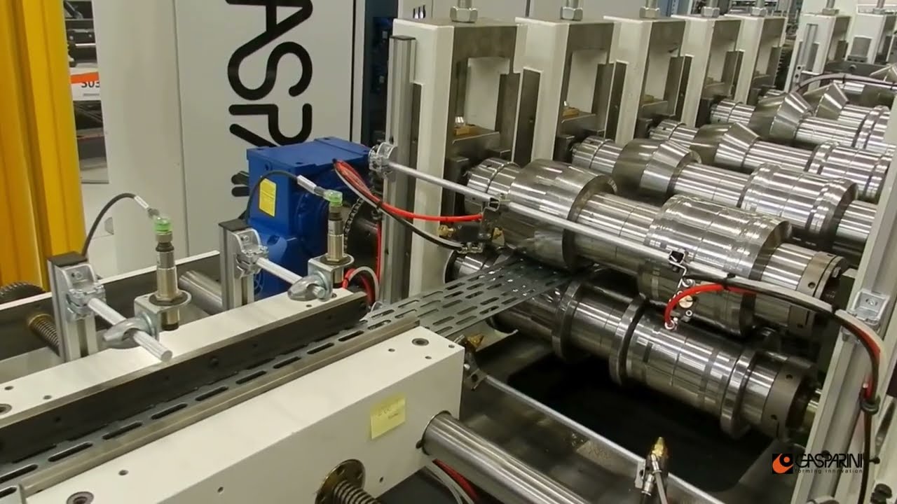 Roll Forming System for Profile Connectors and Corner Reinforcement | GASPARINI S.p.A. – 200100305