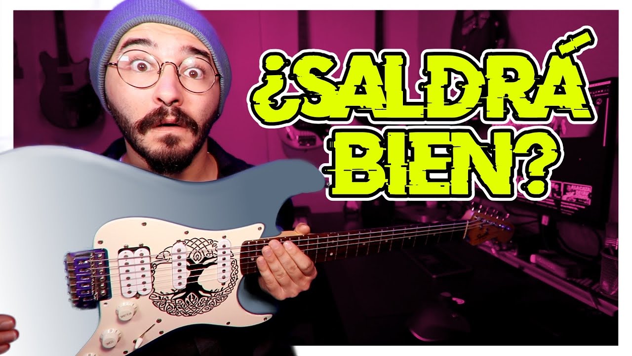 PINTANDO por primera vez MI GUITARRA de la ADOLESCENCIA I Kit de @NITORLACK I ¿Saldrá BIEN?