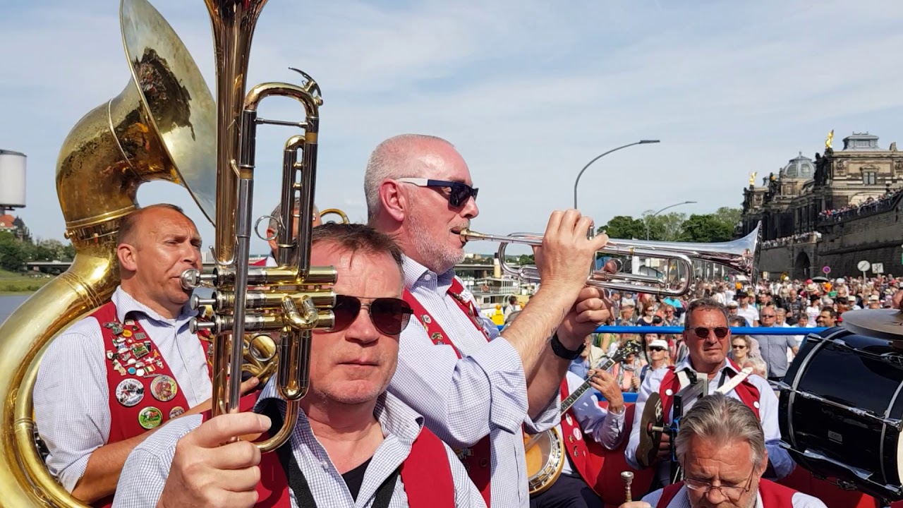 Lamarotte Jazz-Band beim Dixieland Umzug 2019