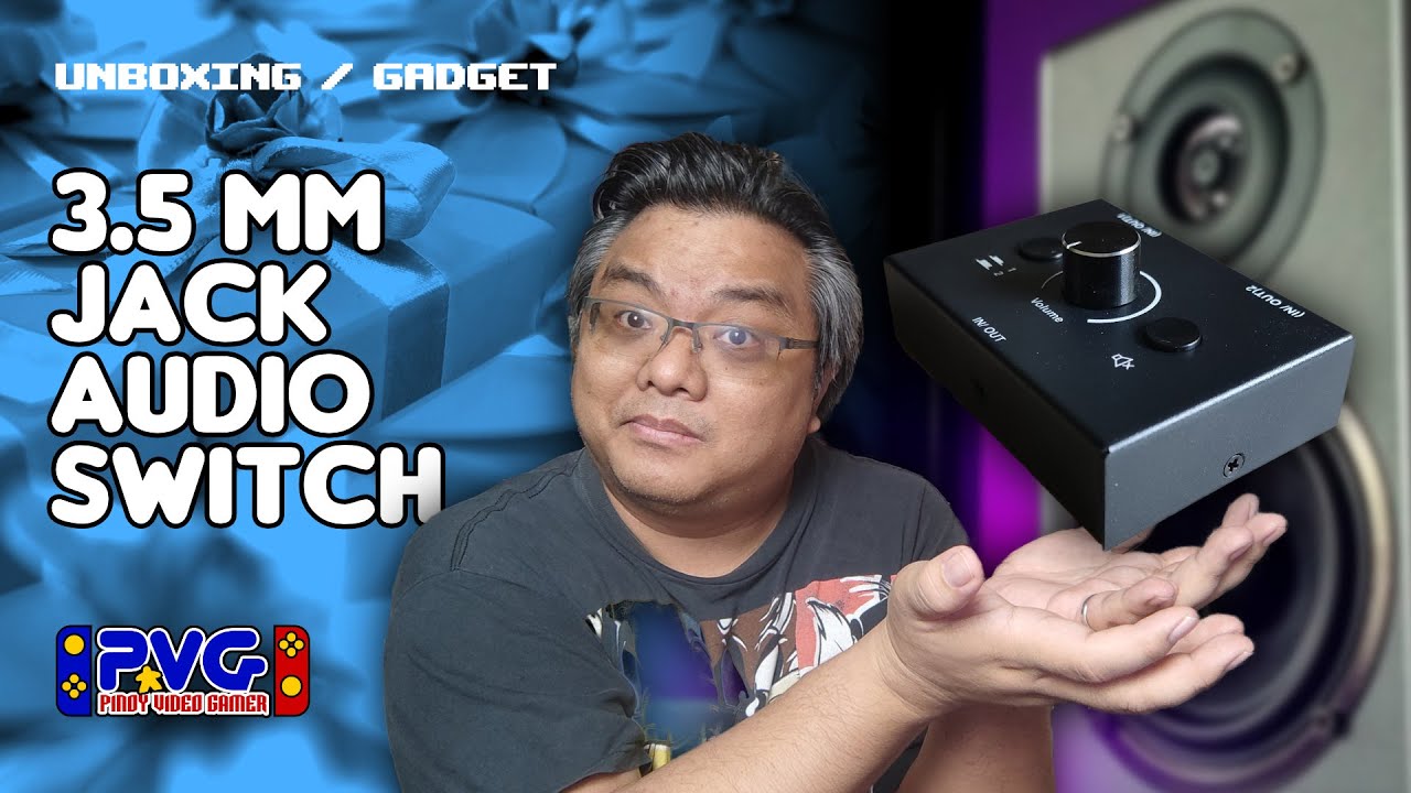 Unboxing / Gadget: 3.5mm Jack Audio Switch  (Tagalog/English)