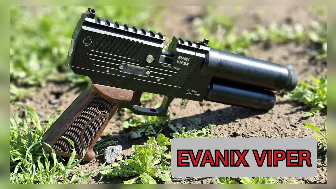 Pistola semi automatica Evanix Viper la mas potente .25