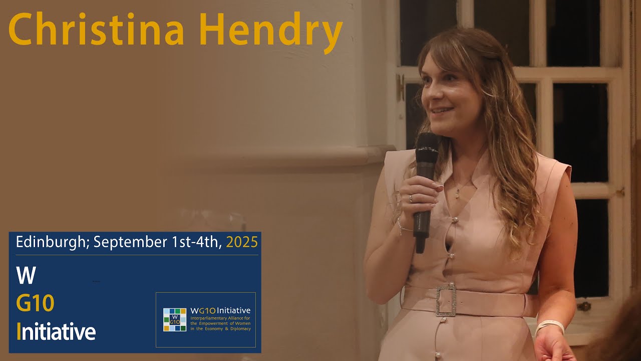 Christina Hendry - The Scotland Forum 2025 (Edinburgh's Castle; September 3, 2025)