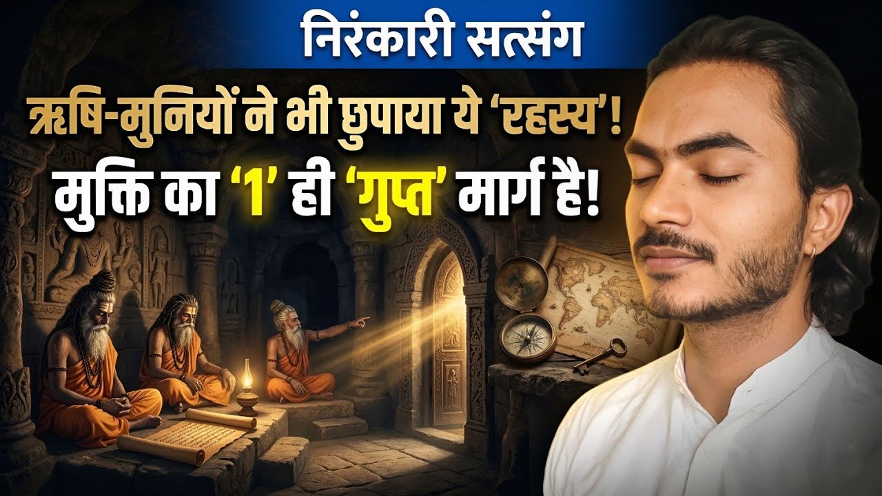 ऋषि-मुनियों ने भी छुपाया ये रहस्य 😱 | श्रीकृष्ण ने बताया मुक्ति का 1 ही गुप्त मार्ग | Nirankari
