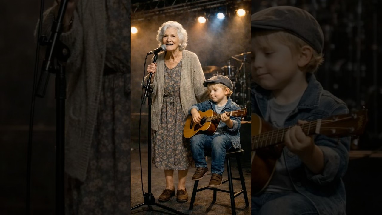 Grandma + Grandson = Viral Magic , Made The Whole World Cry😭 #agt #hitsong #talkshow