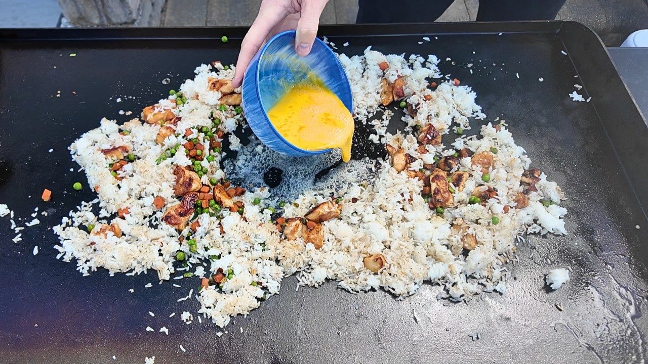 Blackstone Griddle 101: How to Make Chicken Fried Rice
