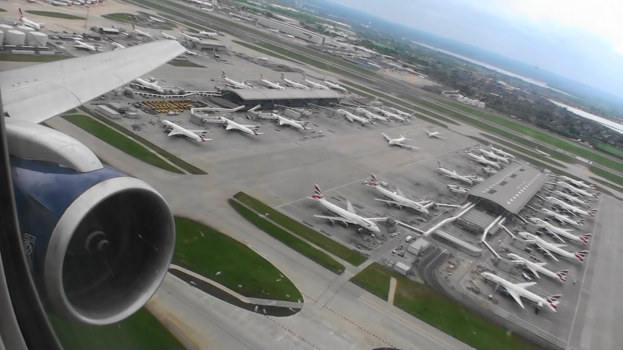 Great Engine Sound!!!  Awesome HD 767 Takeoff From London Heathrow!!!