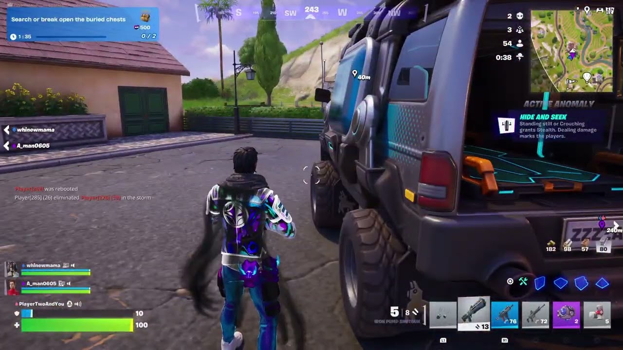 2.10.26 - Fortnite family time w/ @WhineWithMama