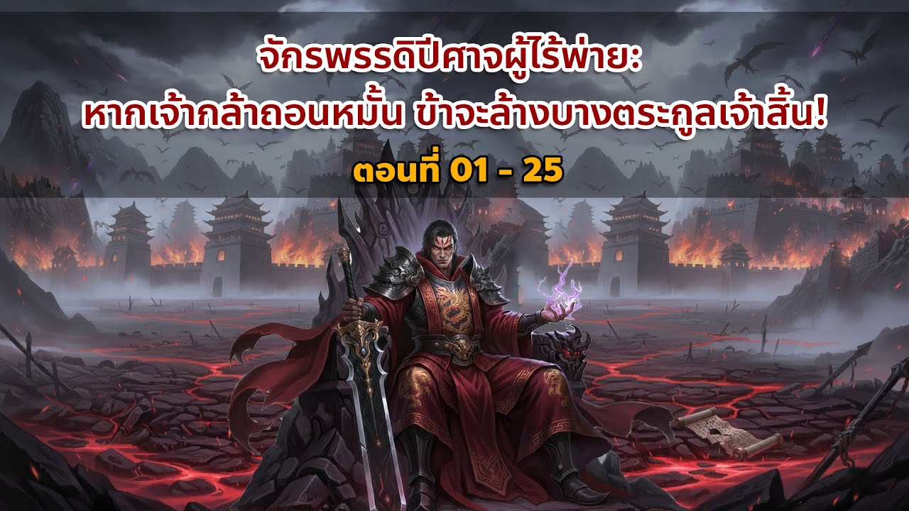 [นิยายจีน] จักรพรรดิปีศาจผู้ไร้พ่าย: หากเจ้ากล้าถอนหมั้น ข้าจะล้างบางตระกูลเจ้าสิ้น! ตอนที่ 01 - 25