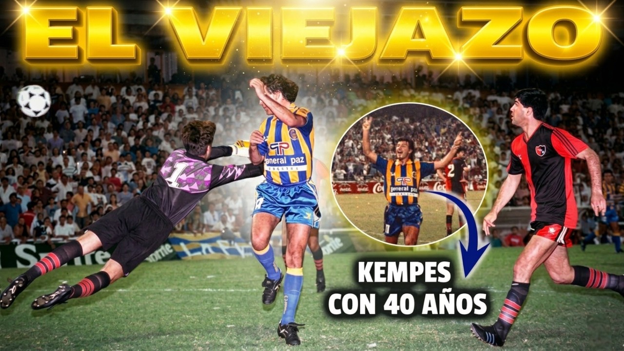 HOMENAJE A KEMPES EN EL CLÁSICO ROSARINO TERMINA MAL (como siempre)