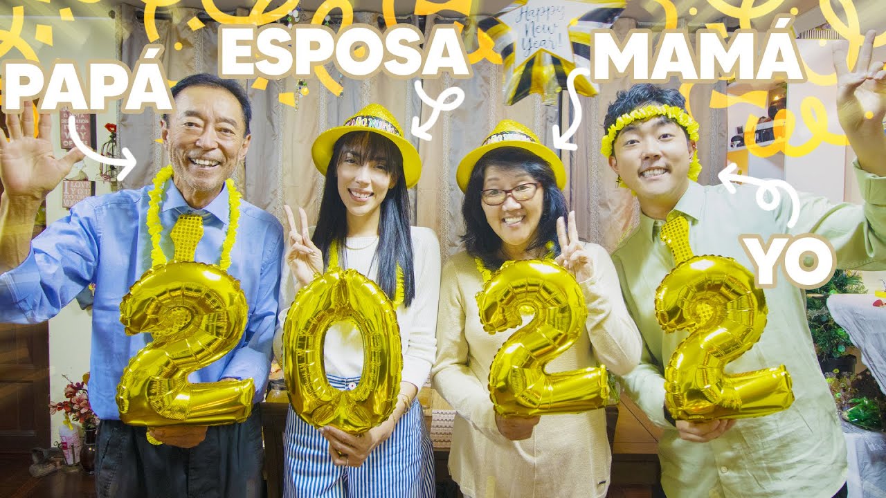 ASÍ CELEBRAMOS AÑO NUEVO 2022 EN FAMILIA 🍾🎊