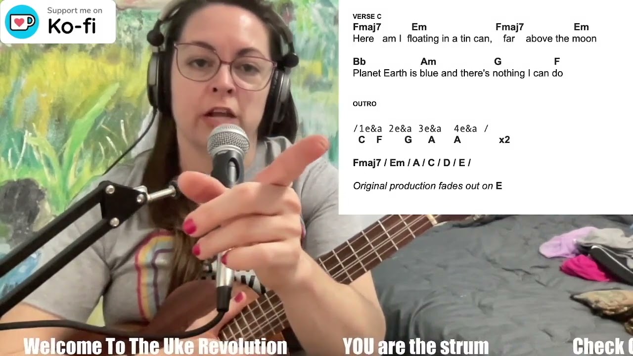 SPACE ODDITY - Ukulele Lesson