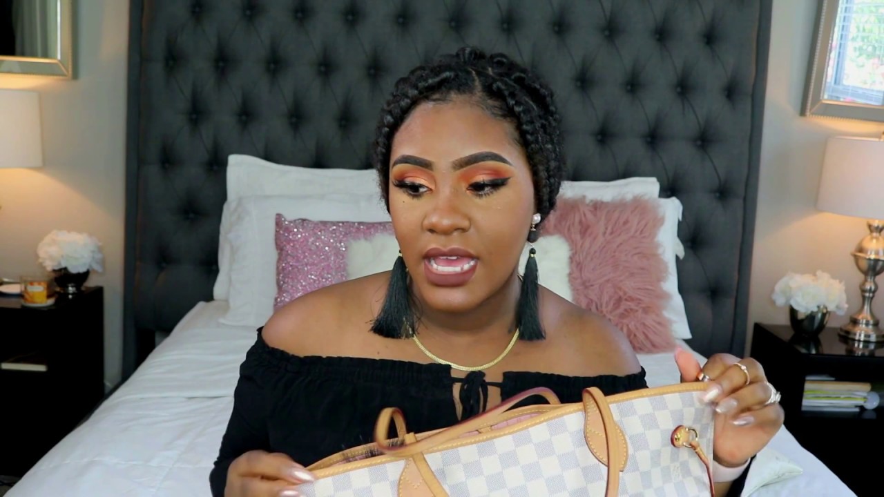 WHAT'S IN MY  LV NEVERFULL MM