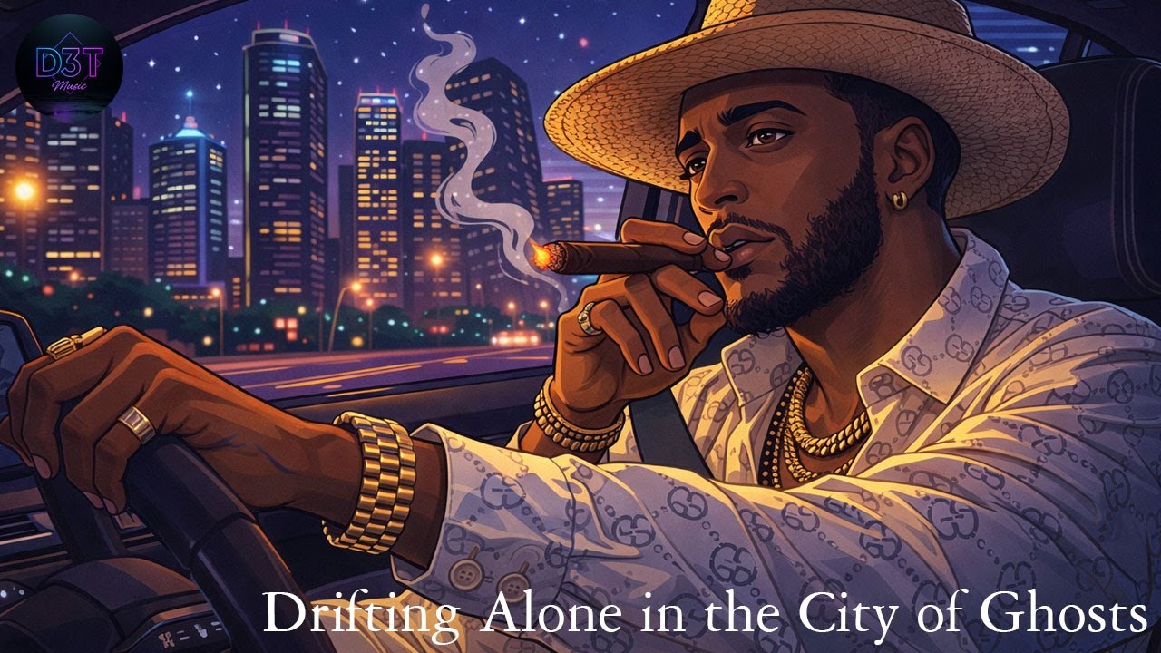 Drifting Alone in the City of Ghosts: Dark & Chill R&B Soundscape for Midnight Solitude🌌