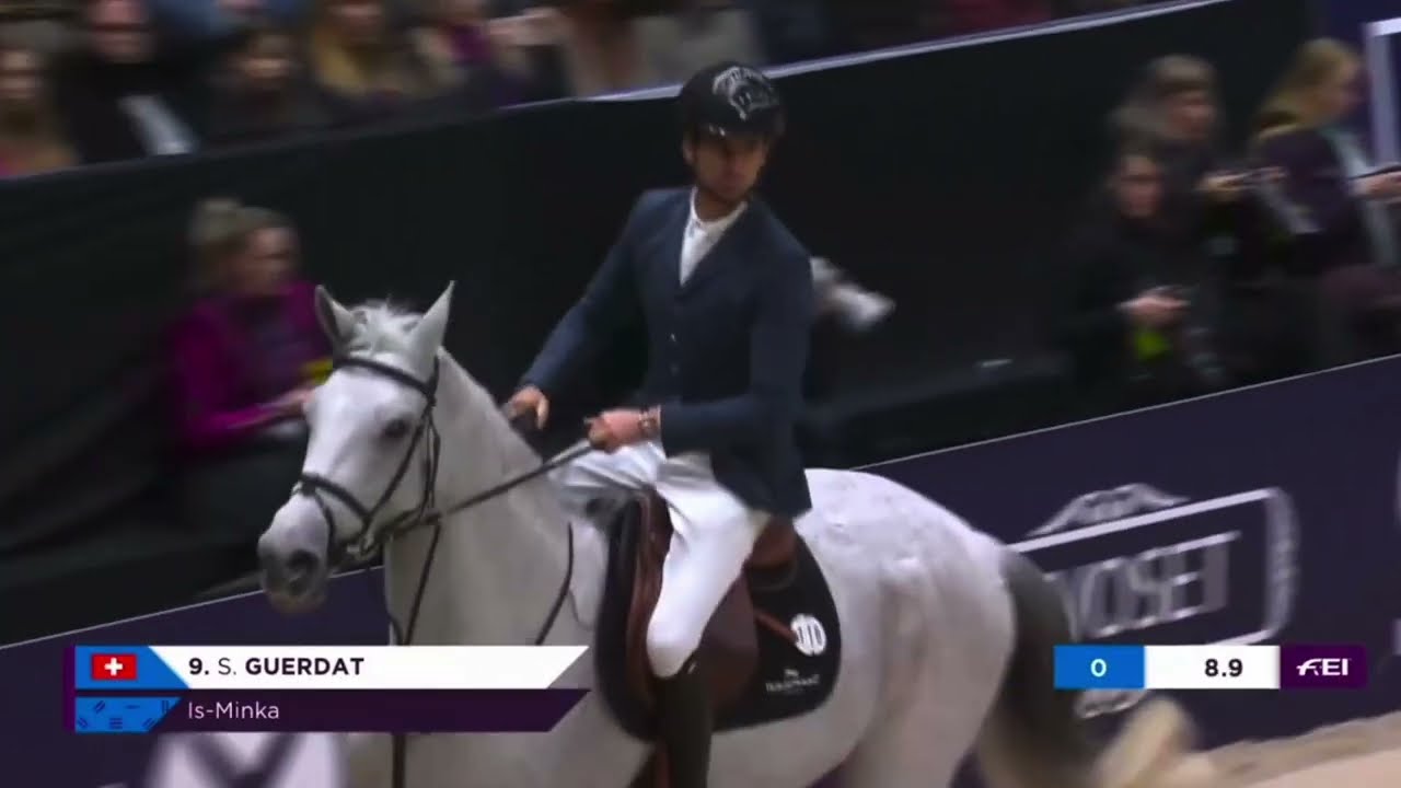 FEI Jumping World Cup Helsinki 2024 - Steve Guerdat & Is Minka