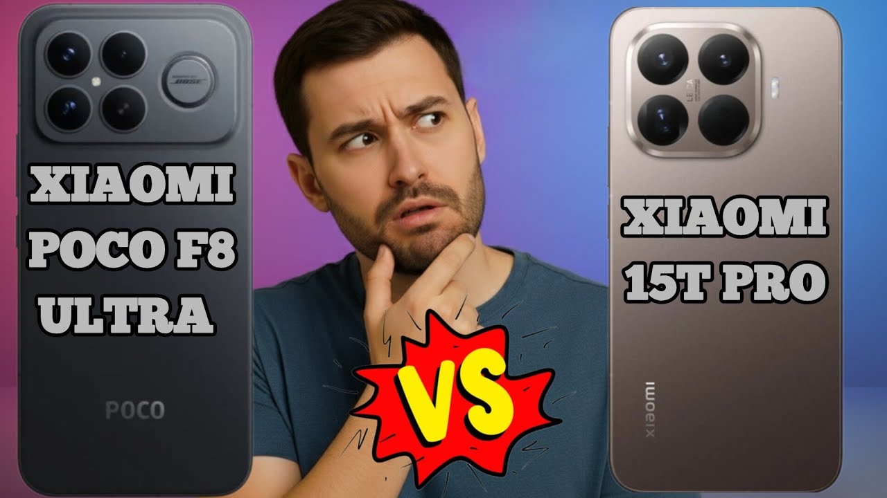 POCO F8 Ultra VS Xiaomi 15T PRO