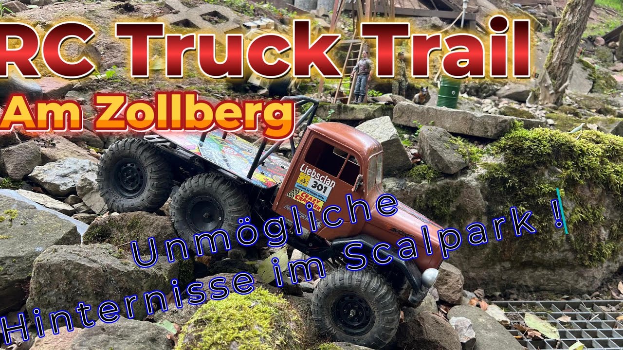 RC Truck Trial am Zollberg 🚛💥 Unmögliche Hindernisse im Scalepark!