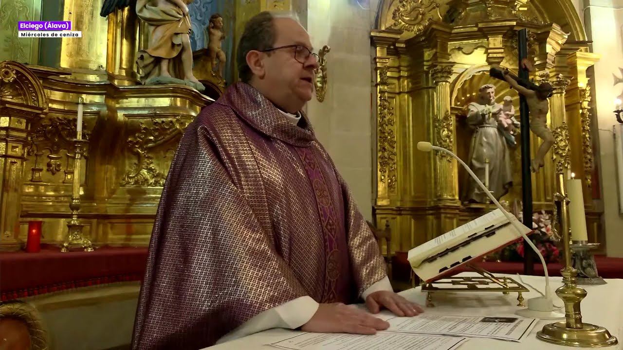 Miércoles de Ceniza en directo desde la Ermita de Nuestra Señora de la Plaza de Elciego