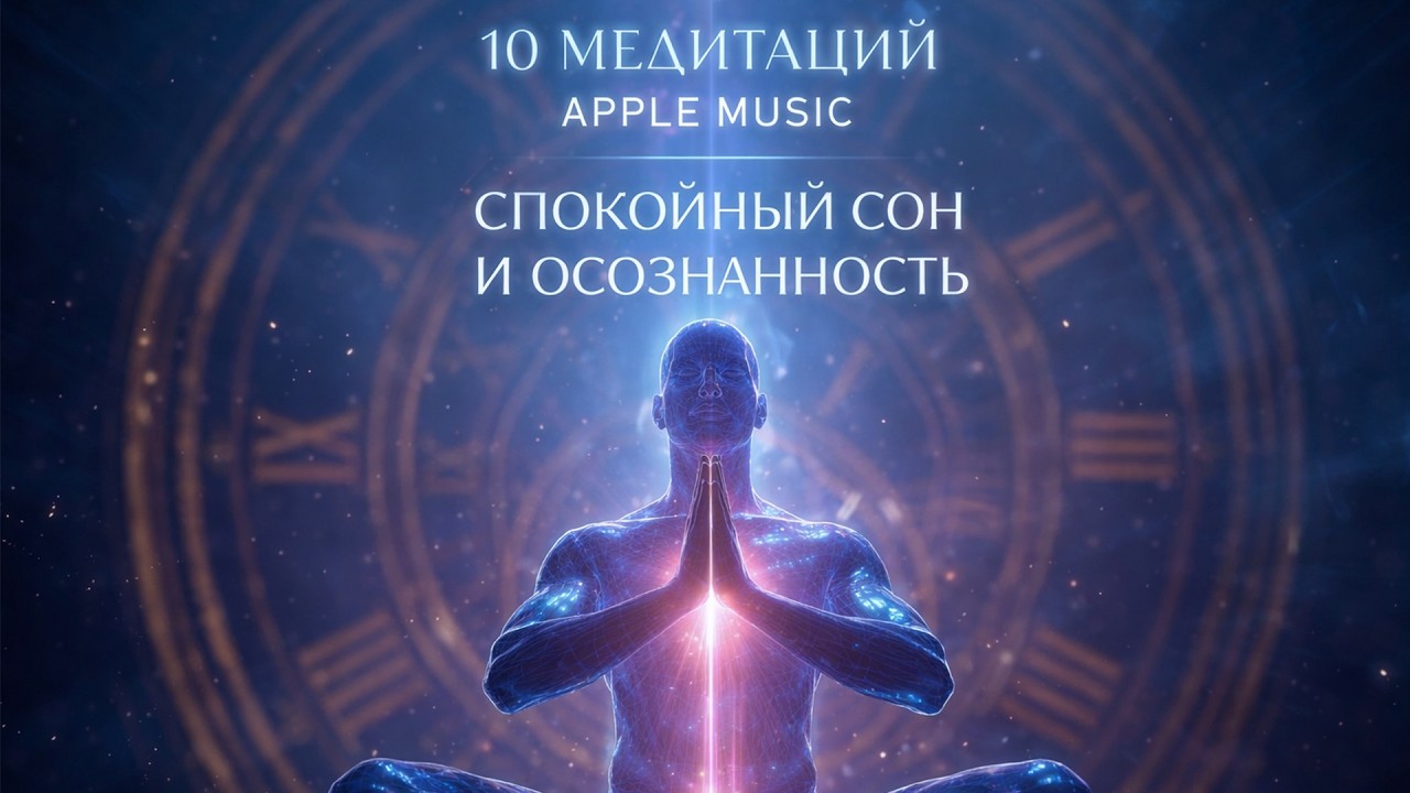 10 Лучших Медитаций в Apple Music | Для Сна, Покоя и Осознанности