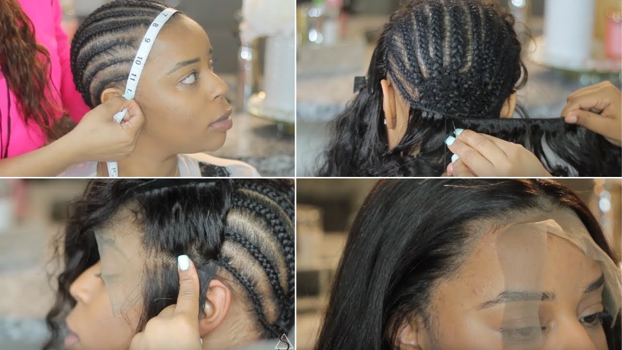 CLIENT SERIES: How to DO A Lace Front Sew-in  | EXTREMELY DETAILED!!