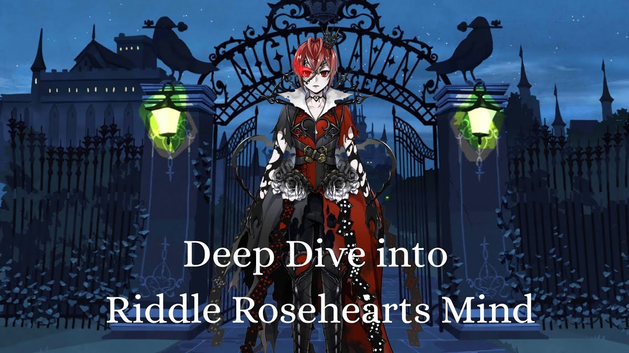Why Riddle Rosehearts Overblotted | Twisted Wonderland Character Analysis