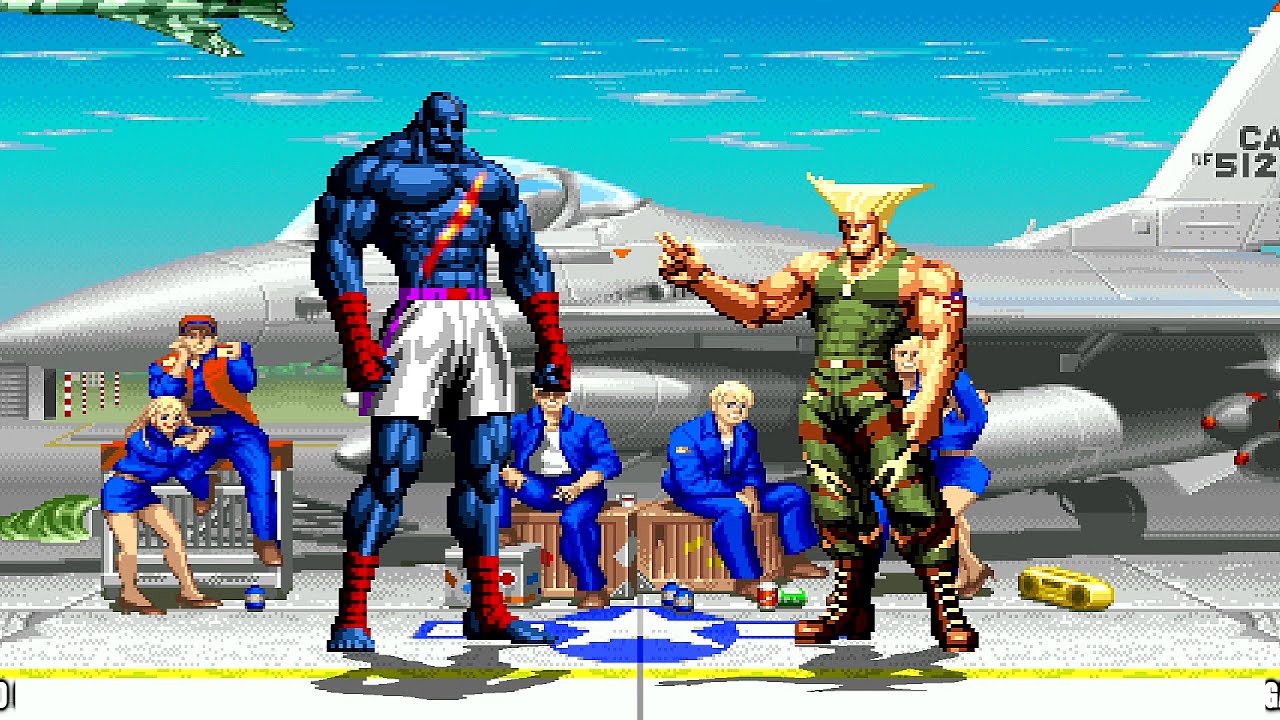 EVIL SAGAT VS GUILE!