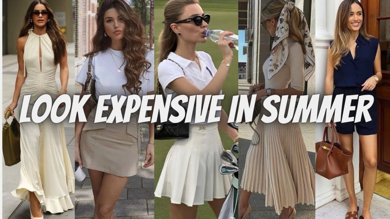 Old Money Aesthetic Style Guide for 2024 | Old Money Summer Outfits Women | Old Money Outfits