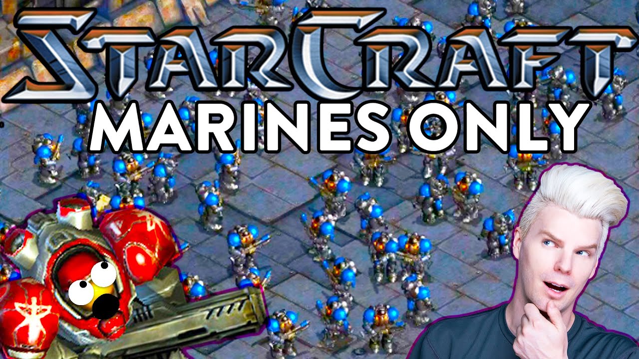 Can You Beat StarCraft 1 With Only Marines?? (Entire Campaign)