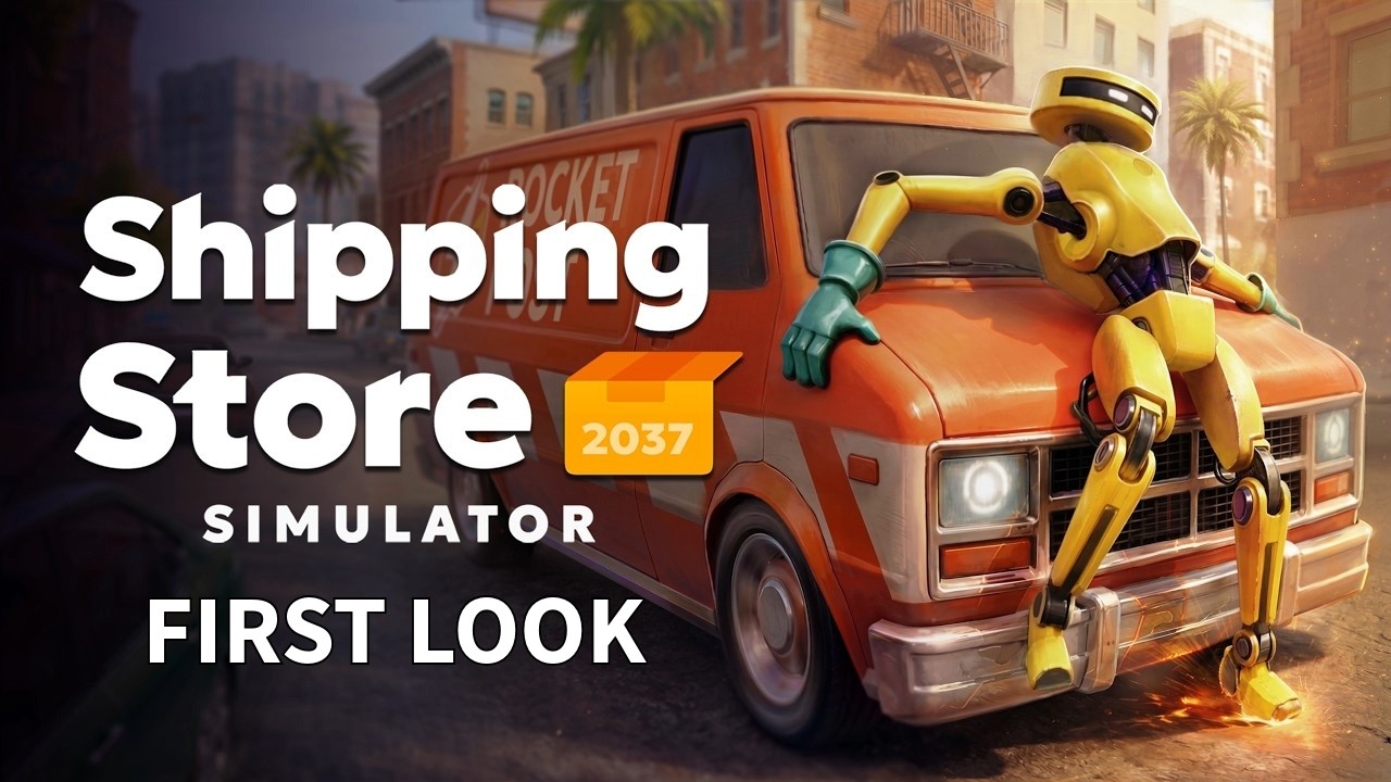 Awesome Upcoming Shipping Simulator | Shipping Store Simulator 2037 Demo | No Commentary