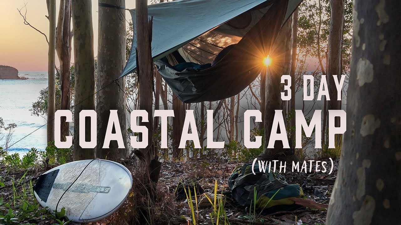 Hammock Camping & Surfing on the South Coast (3 Days Off-Grid)