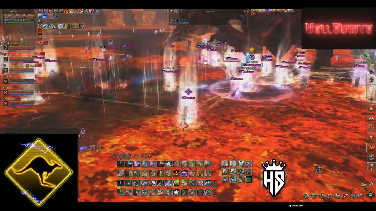 [XM LIVE]  HellSaints dominating Valakas Prime (vs) IsForce + SoulStealers  {VOICE COMS}