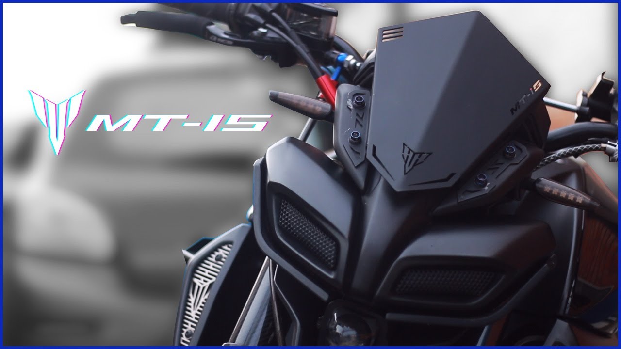 Dark side of japan Yamaha MT-15 สไตล์ดำดุ คาร์บอนเน้นๆ