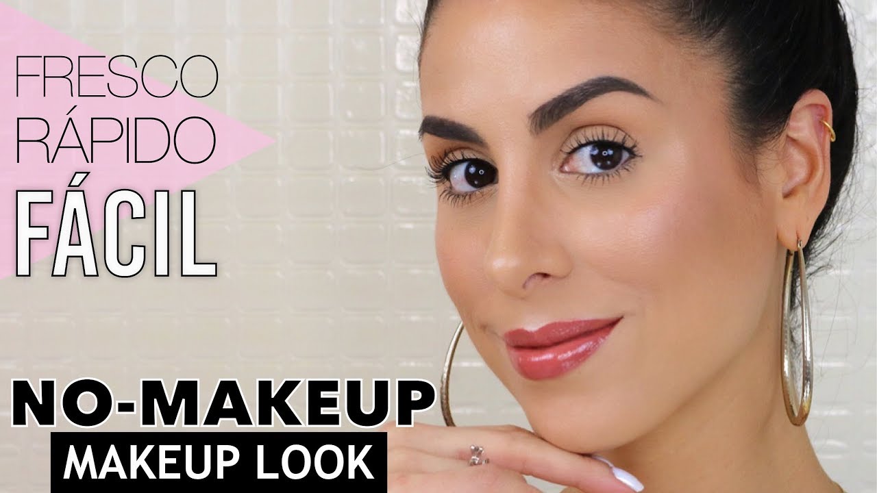 NO-MAKEUP MAKEUP LOOK ♡ MAQUILLAJE SÚPER NATURAL, FÁCIL Y SIN BASE!! • MINIMAL FRESH MAKEUP
