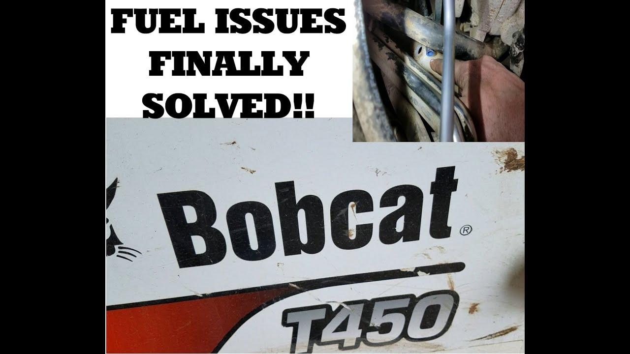 Проблема с нехваткой топлива решена с помощью мини-погрузчика Bobcat T450.