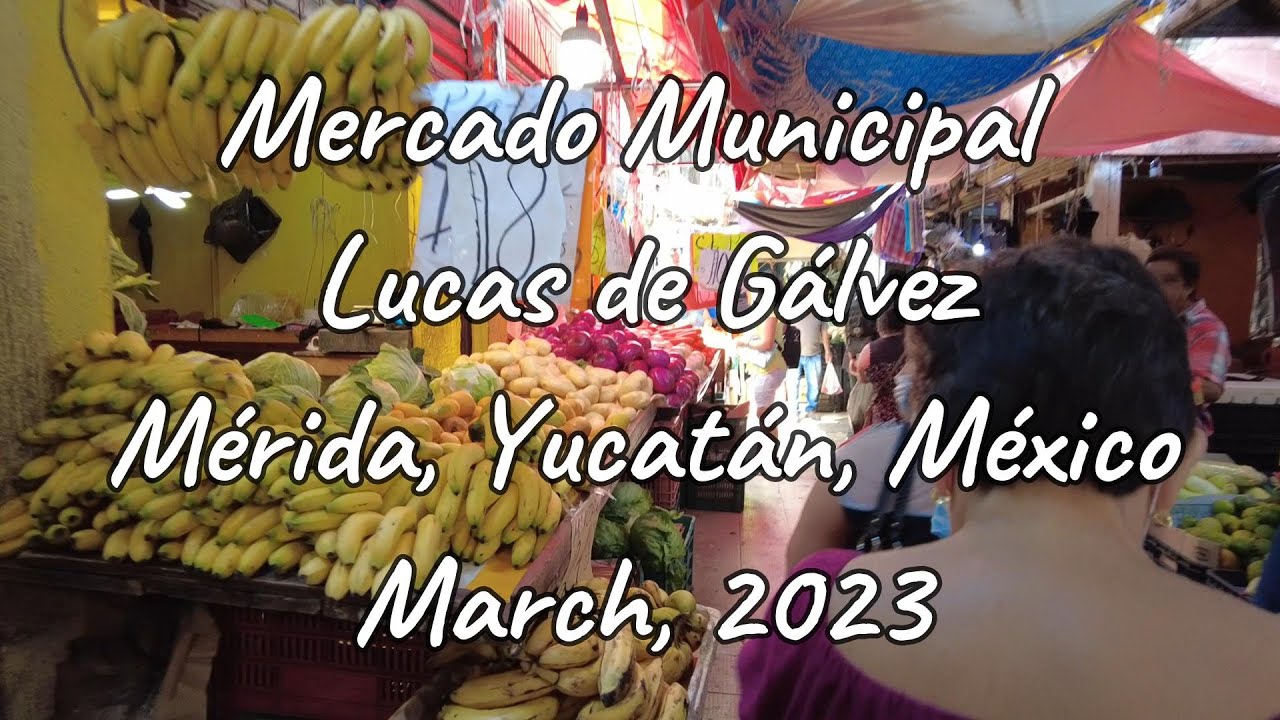 Mercado Municipal Lucas de Gálvez, Mérida, Yucatán, México