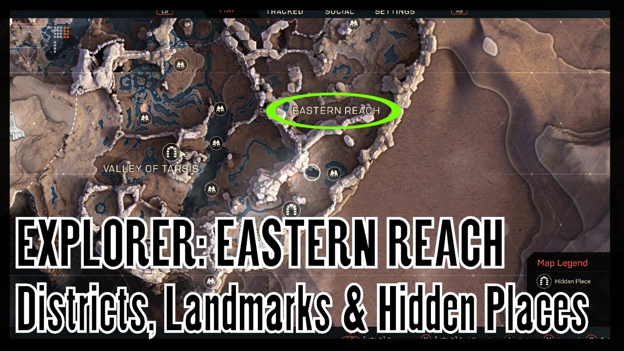 Anthem Eastern Reach - All Districts, Landmarks & Hidden Places (Explorer: Eastern Reach)